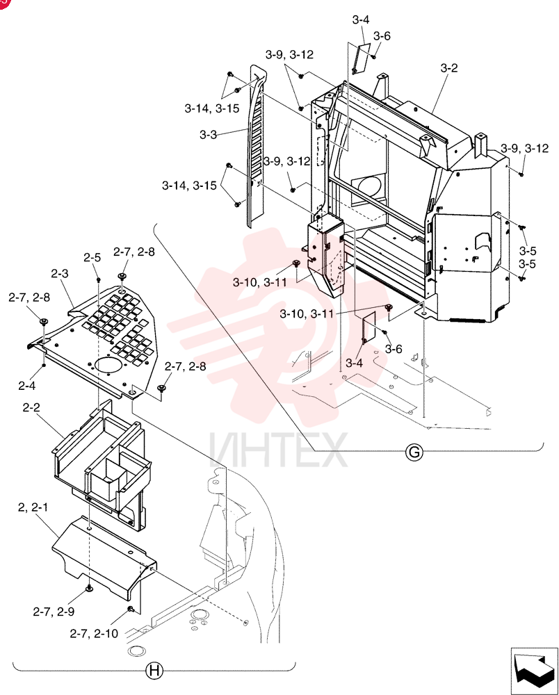 Схема (SK215SRLC) - SHORT RADIUS EXCAVATOR ASN LA06-02501 [NON PRODUCTION] (1/07-12/11) YF21C00022F1
