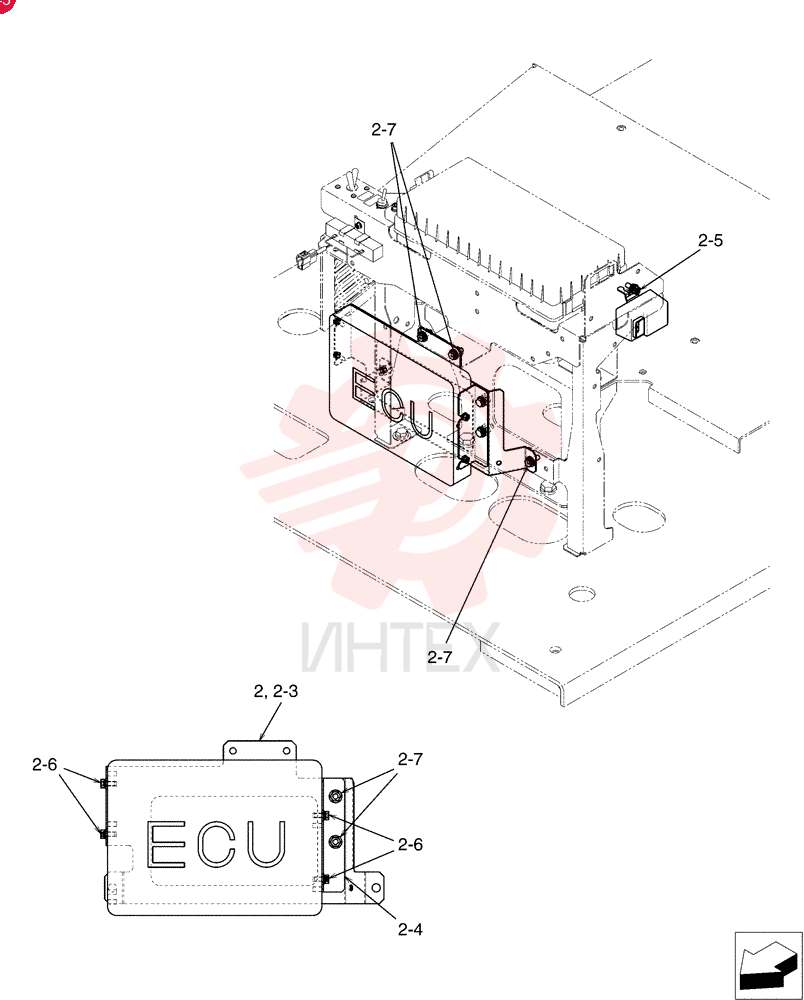 Схема (SK215SRLC) - SHORT RADIUS EXCAVATOR ASN LA06-02501 [NON PRODUCTION] (1/07-12/11) YB22E00066F1