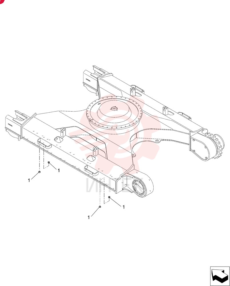 Схема (SK215SRLC) - SHORT RADIUS EXCAVATOR ASN LA06-02501 [NON PRODUCTION] (1/07-12/11) YN01F01084F1