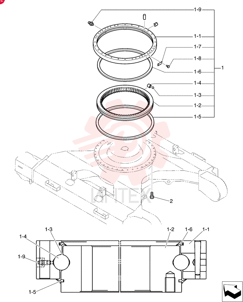 Slewing YB40F00012F1