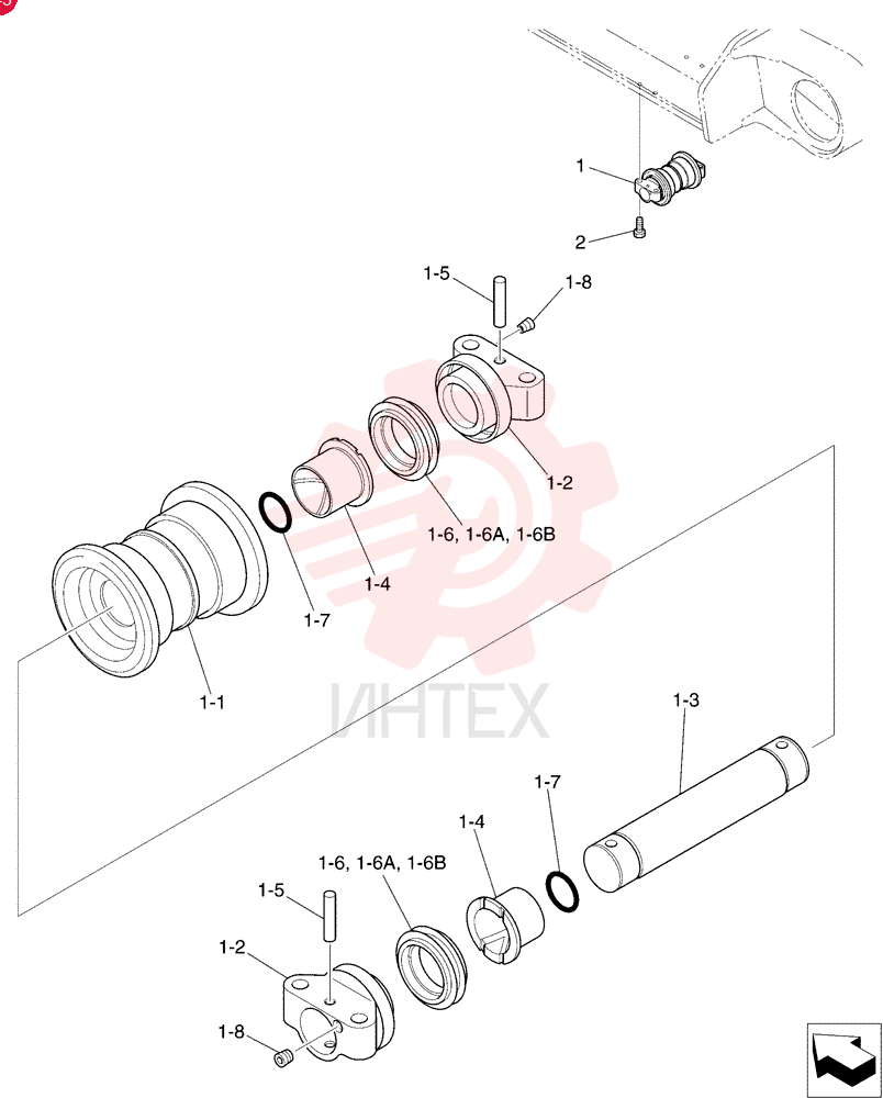 TRACK ROLLER LQ64D00025F1