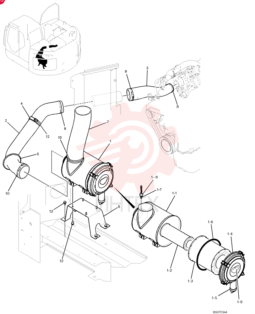 AIR CLEANER YB11P00004F1