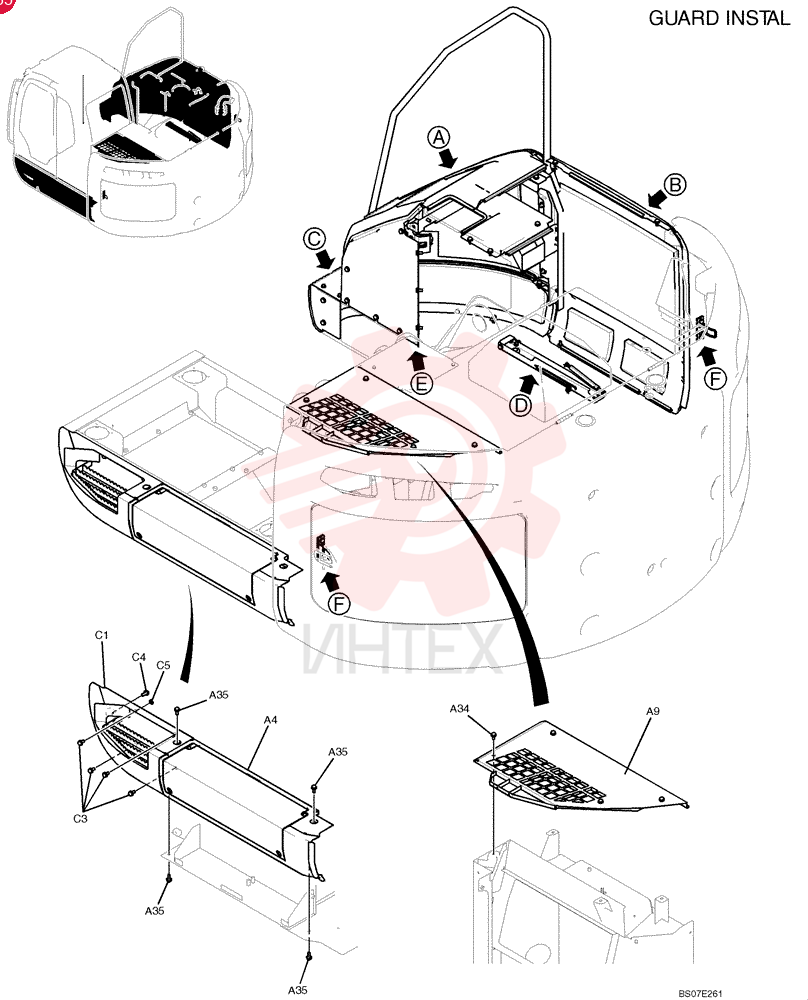 COVER ASSY YF21C01628F1