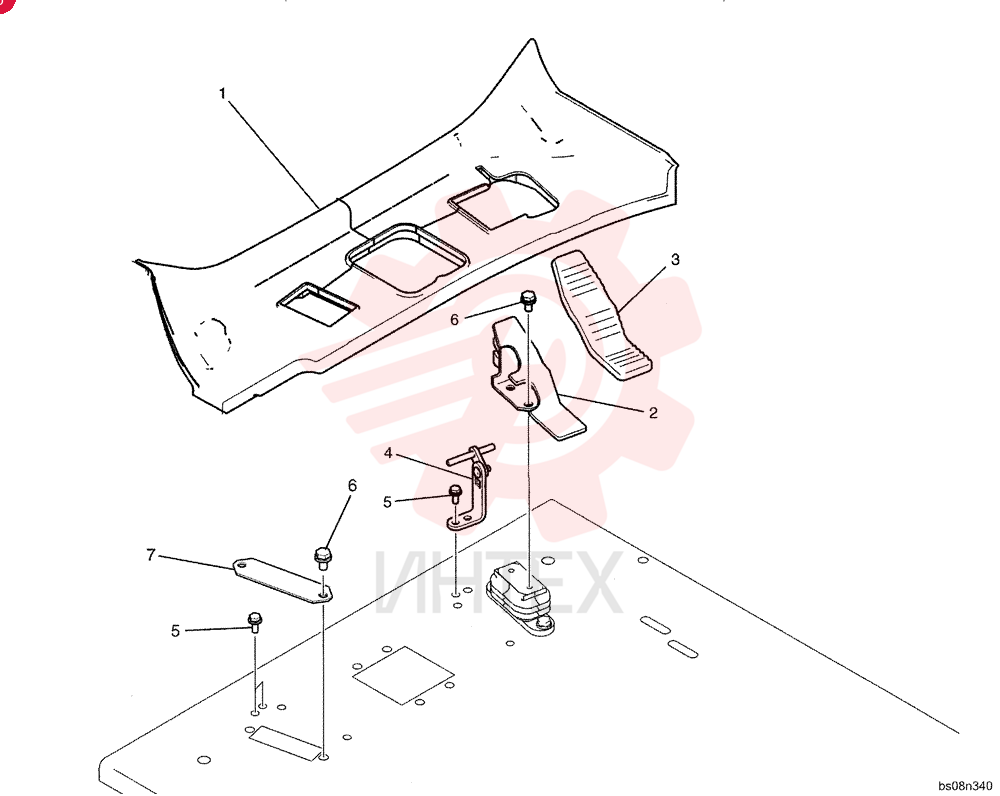 FOOT BOARD YN26M00066P1