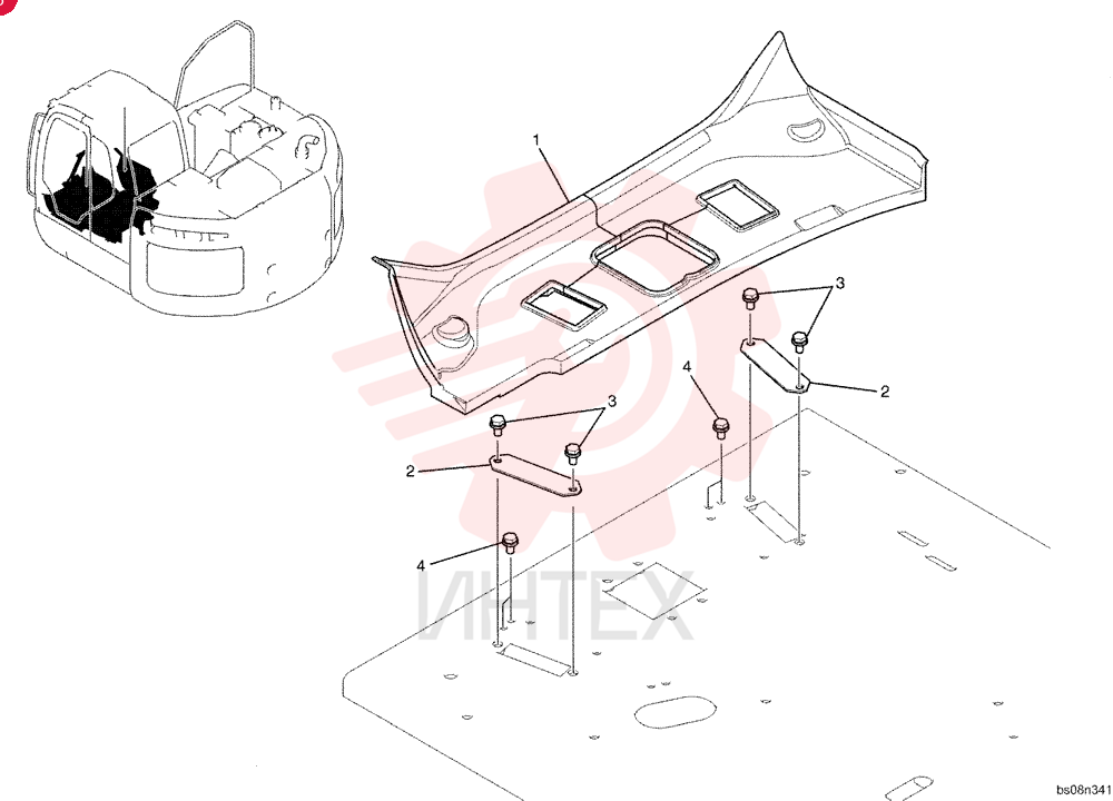 FOOT BOARD YN26M00064P1