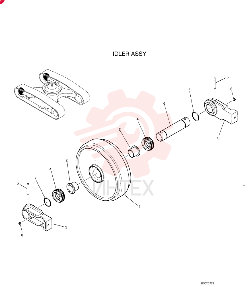 IDLER YN52D00009F1