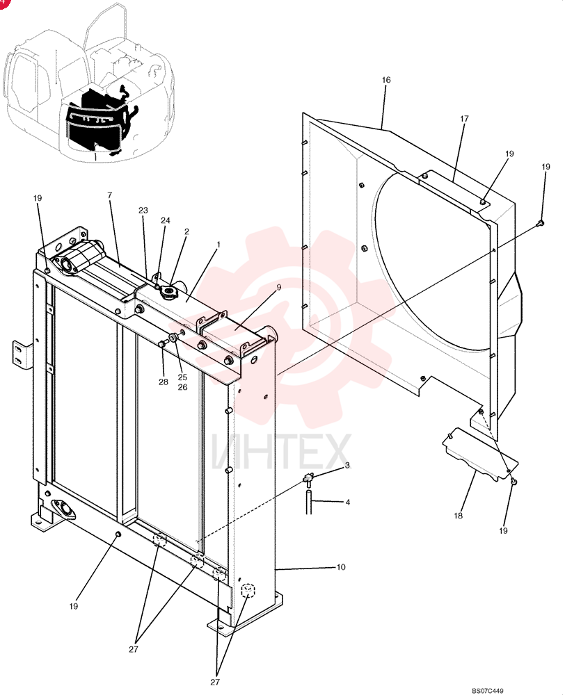RADIATOR YB05P00019F1 (1)