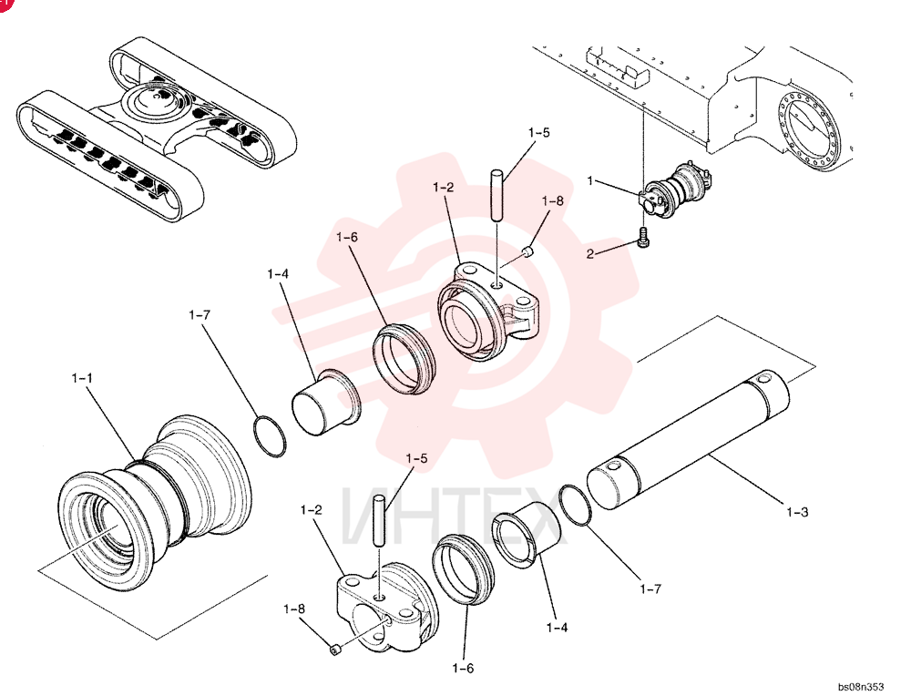 ROLLER, TRACK LQ64D00029F1