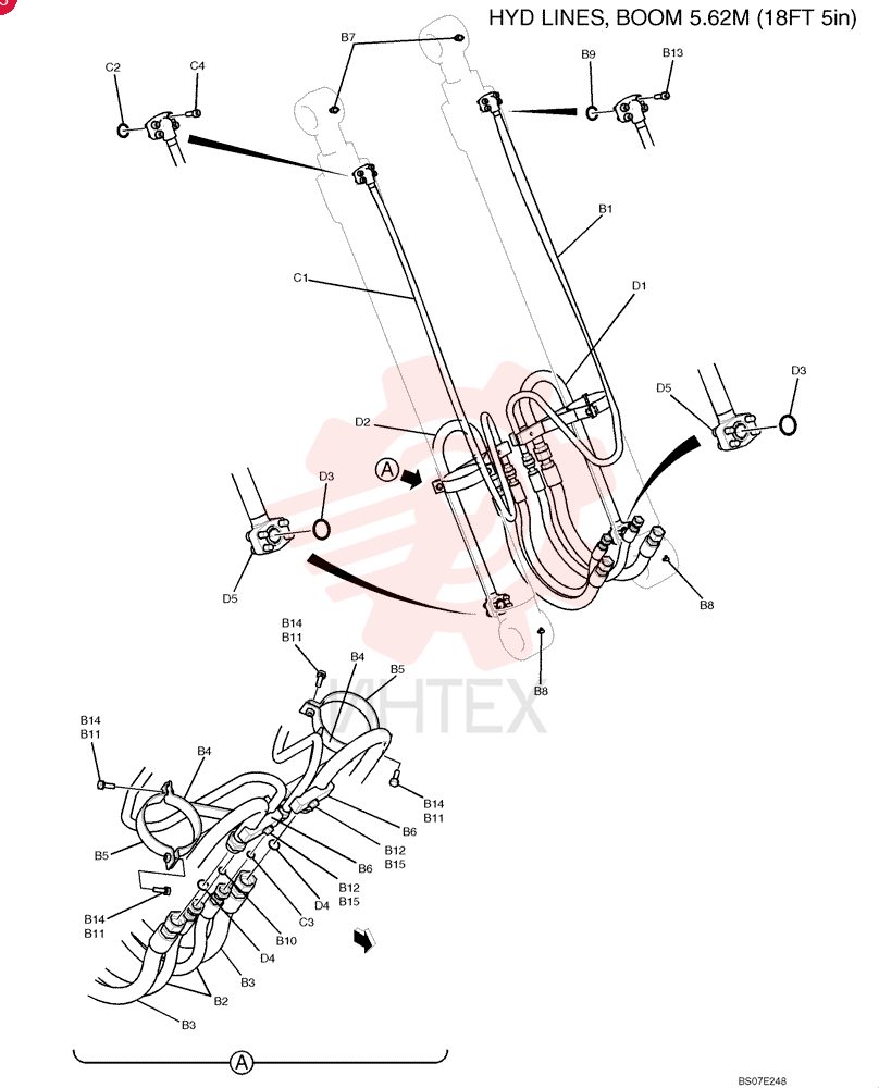 TUBE YB42H01180P1