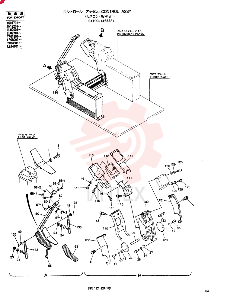 CONTROL ASSY 24100J14656F1