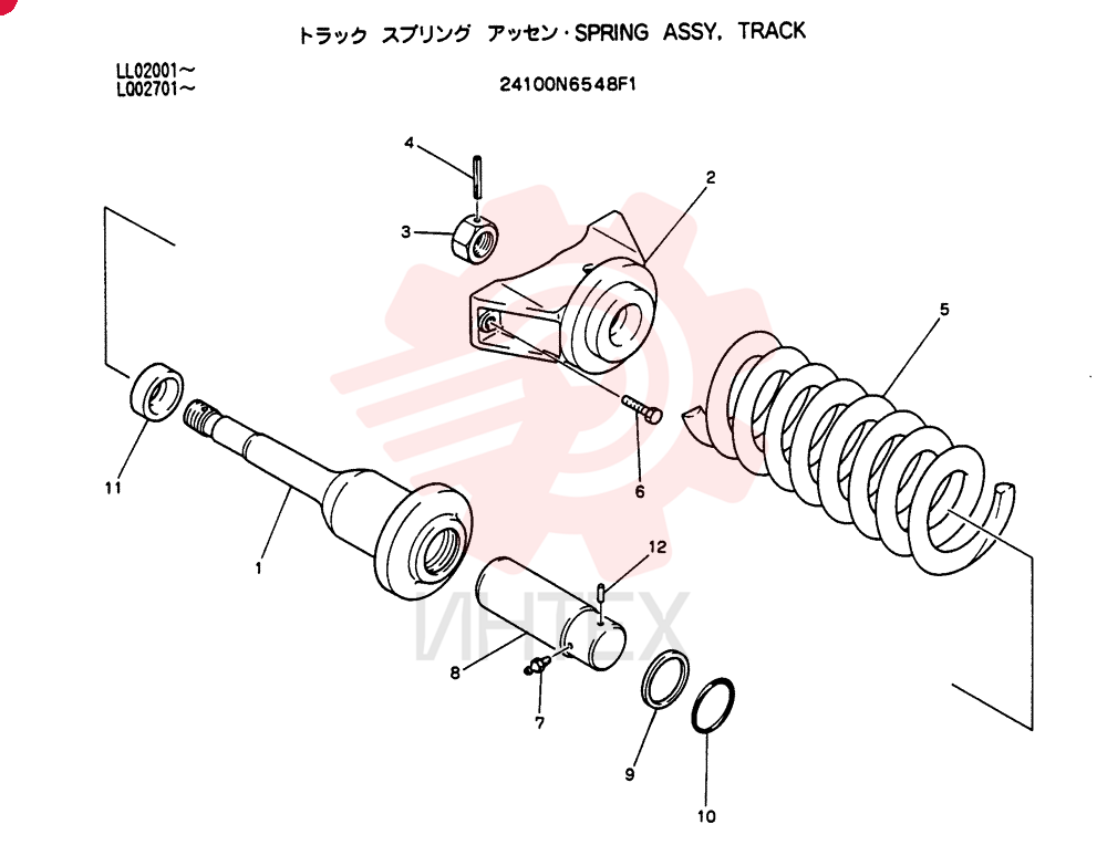 SHOCK ABSORBER 24100N6548F1