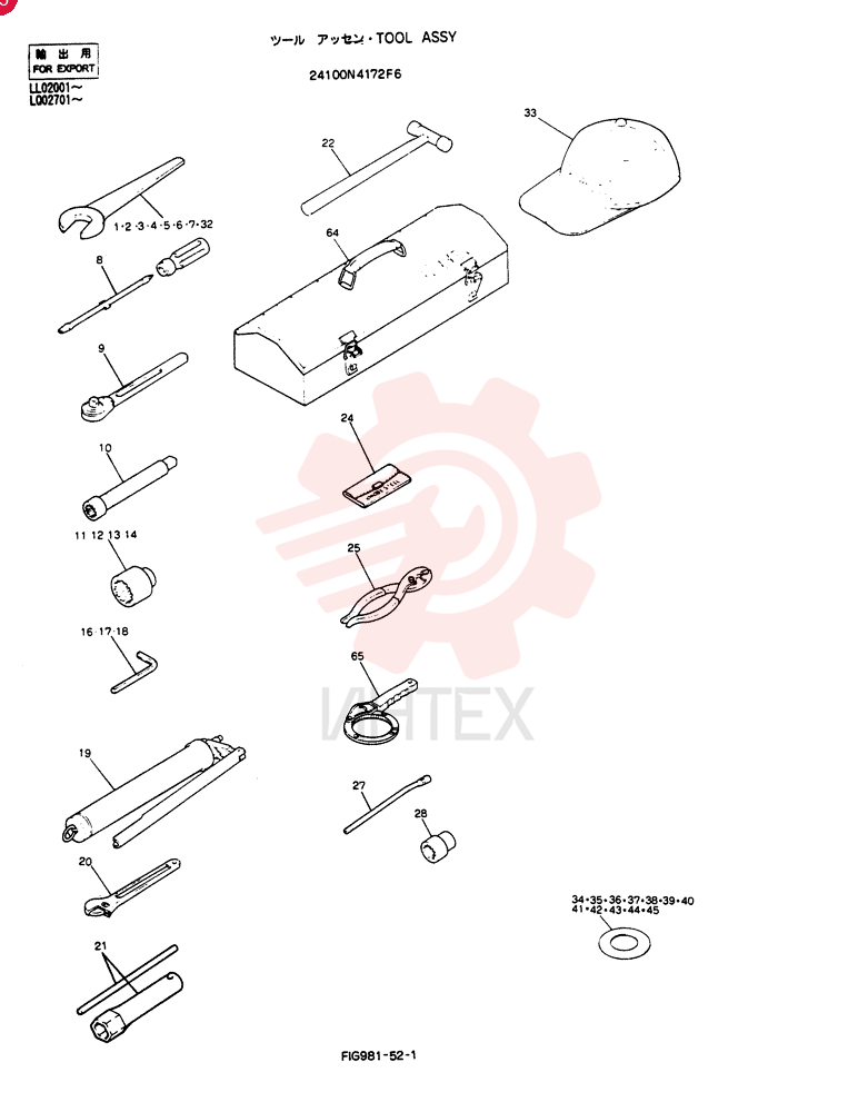TOOL ASSY 24100N4172F6