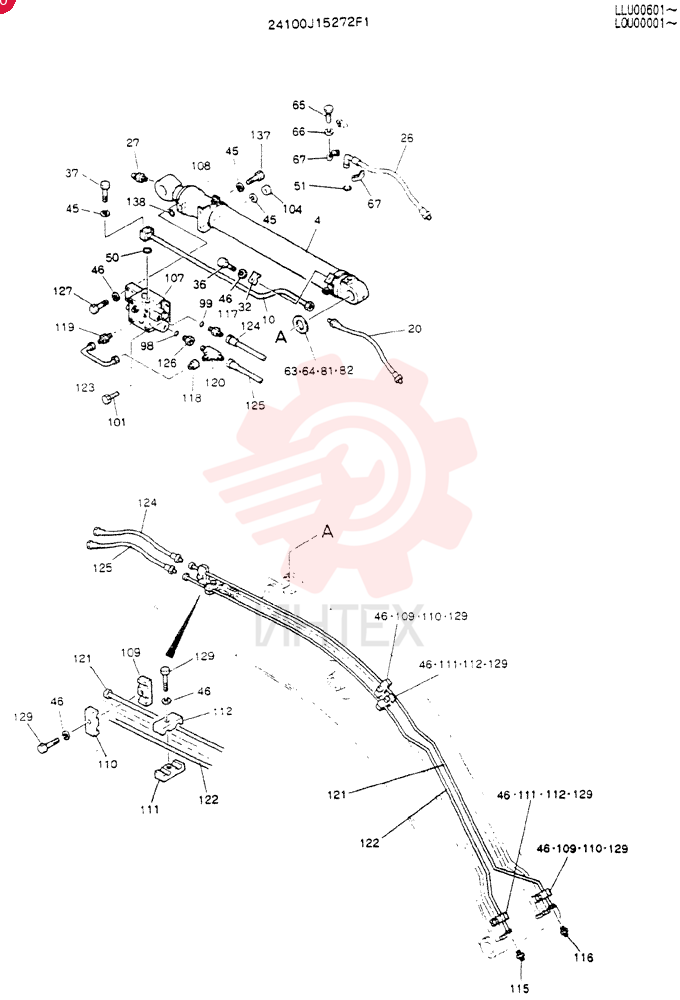 BOOM ASSY, 6.02M 24100J15272F1 (1)