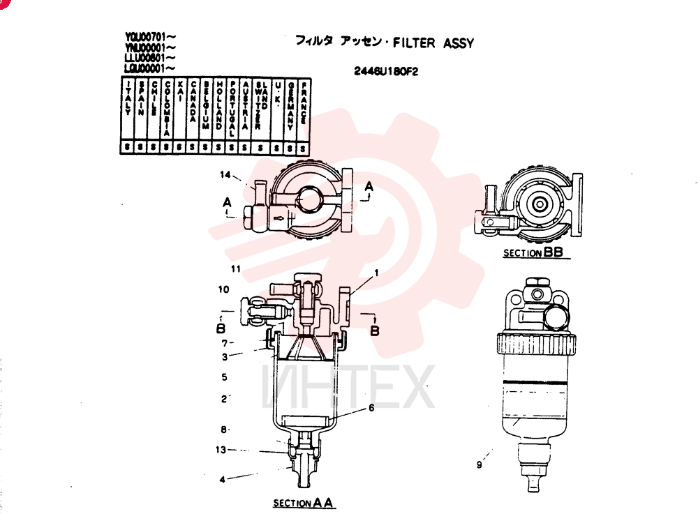 SEPARATOR 2446U180F2