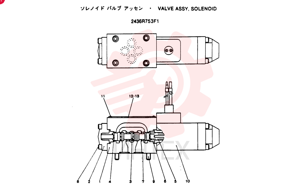 SOLENOID VALVE 2436R753F1