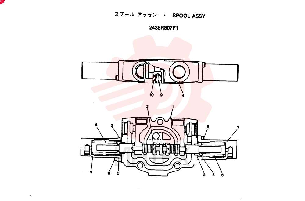 SPOOL 2436R807F1