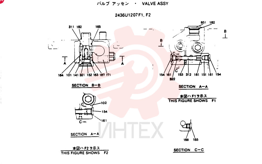 VALVE 2436U1207F1