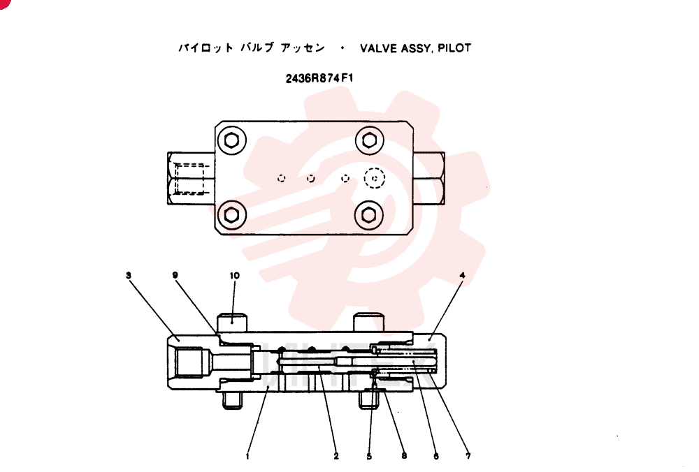 VALVE 2436R874F1