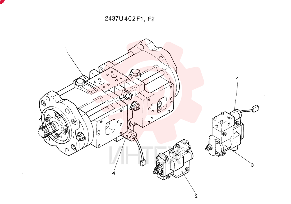 PUMP 2437U402F1
