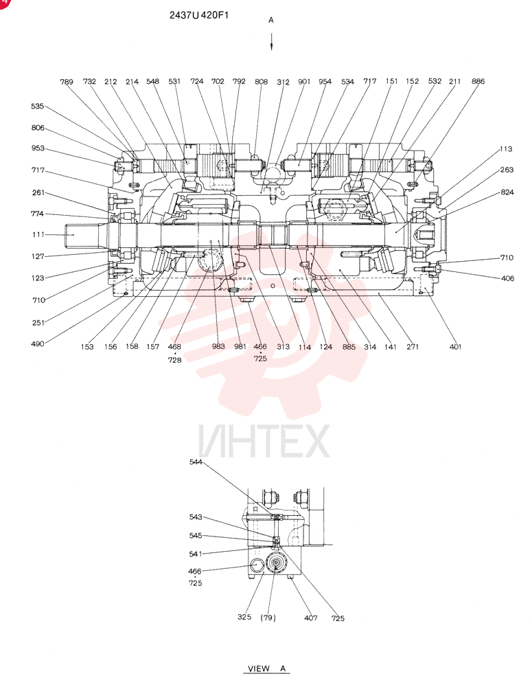 PUMP 2437U420F1