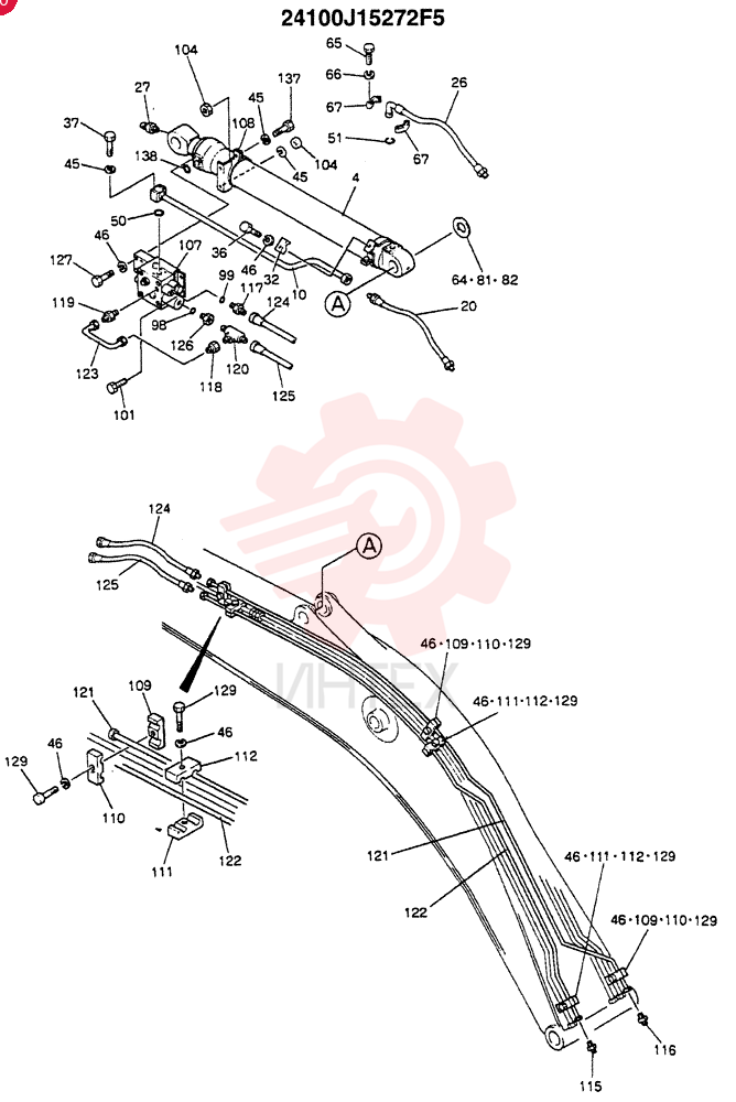 BOOM ASSY., 6.02M (EXTRA W/B & A SAFETY) (OPTION -NA, EC)