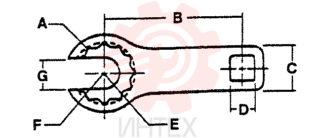 BOX SPANNER 2421T160