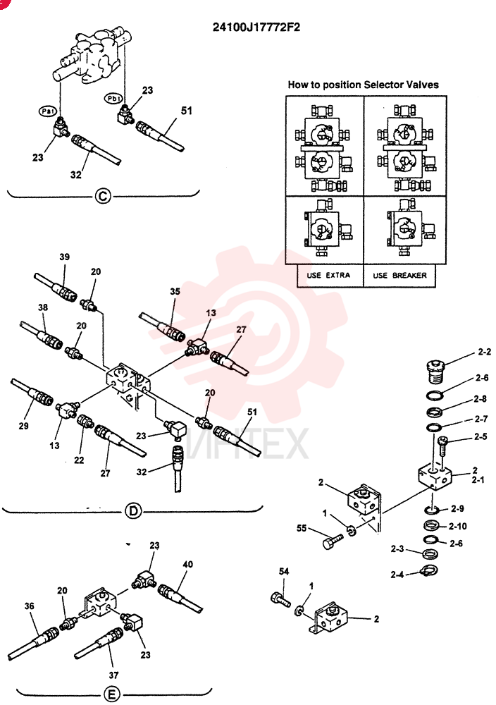 CONTROL ASSY, REMOTE (REWORK) (EXTRA & BREAKER) 24100J17772F2 (2)