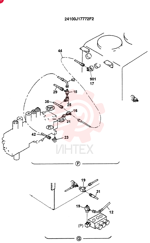 CONTROL ASSY, REMOTE (REWORK) (EXTRA & BREAKER) 24100J17772F2 (1)