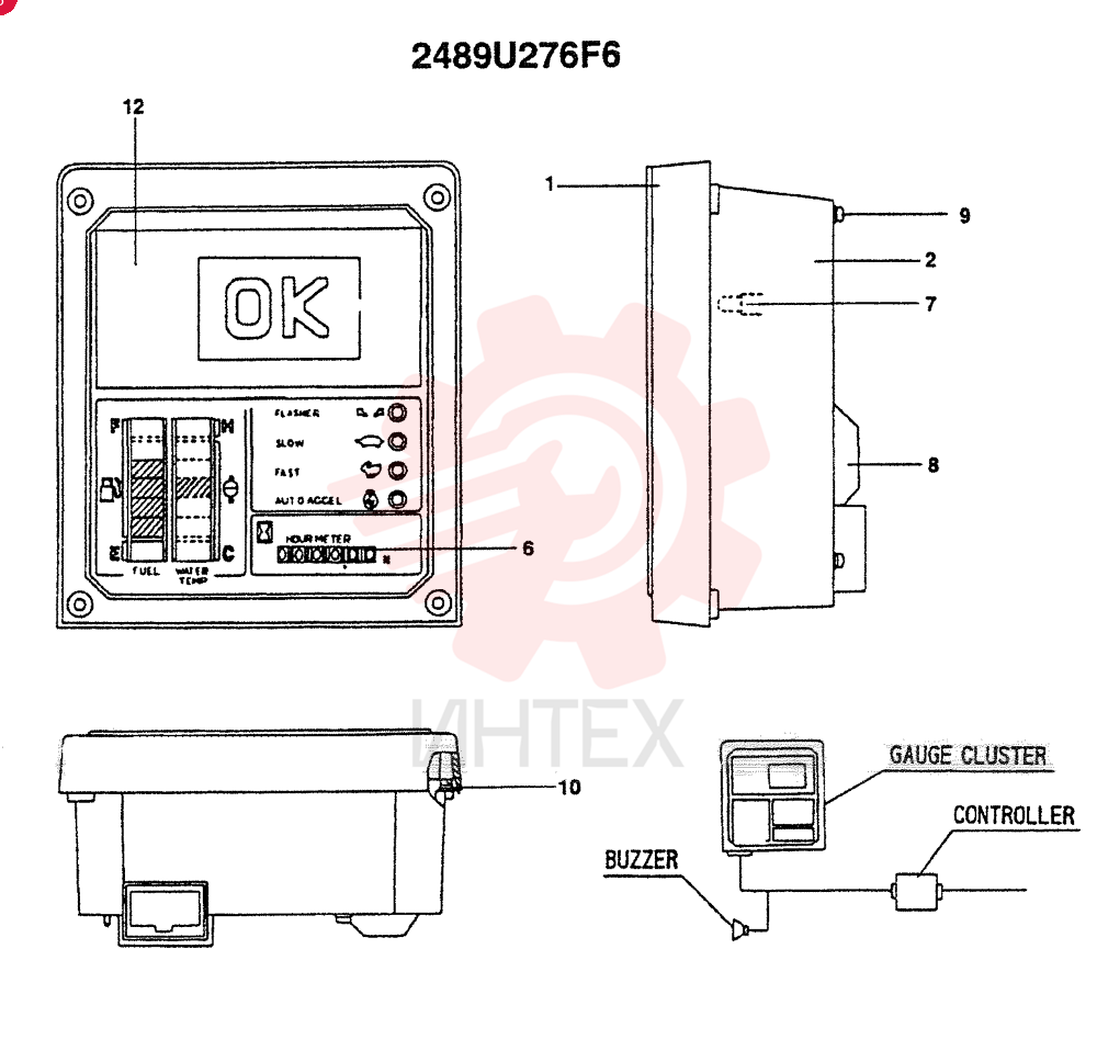 GAUGE 2489U276F6