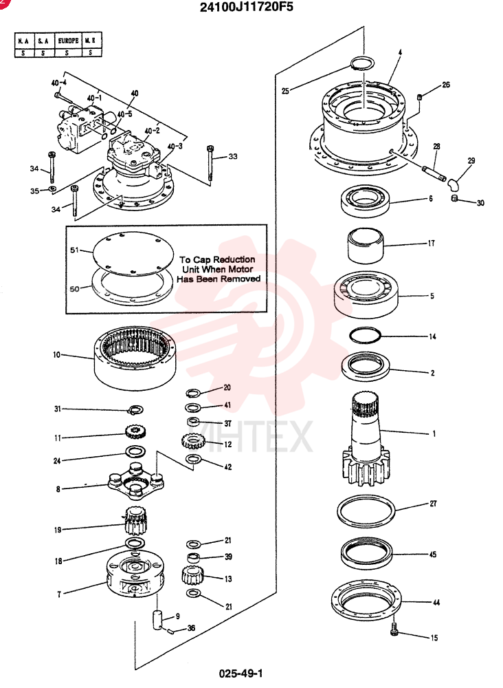 MOTOR 24100J11720F5