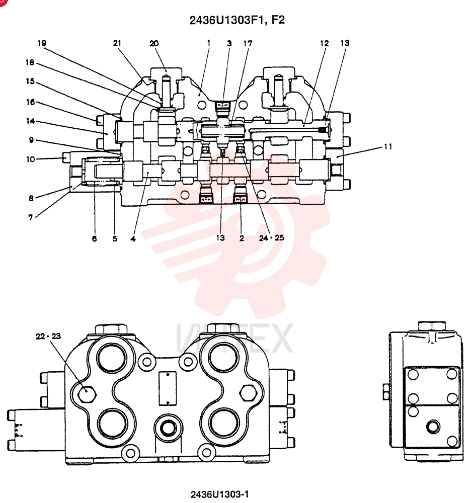 PILOT VALVE 2436U1303F1