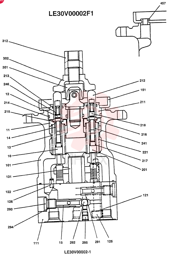 PILOT VALVE LE30V00002F1