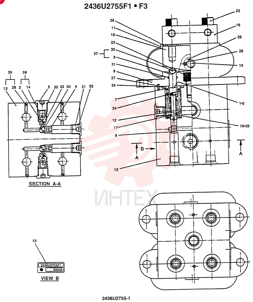 PILOT VALVE 2436U2755F1