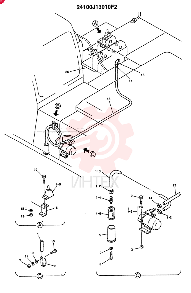 PUMP ASSY,REMOTE FUELING 24100J13010F2