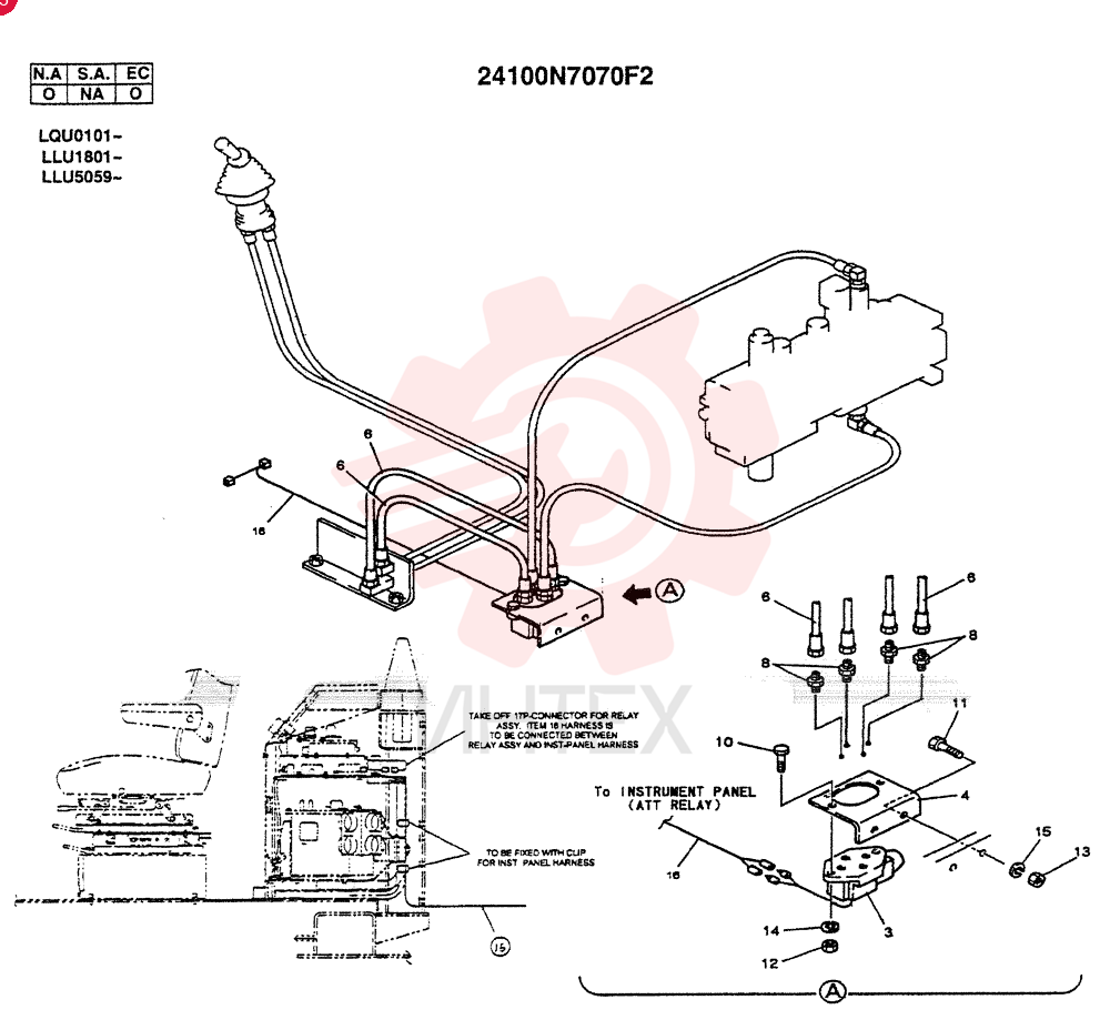 REWORK, REMOTE CONTROL 24100N7070F2