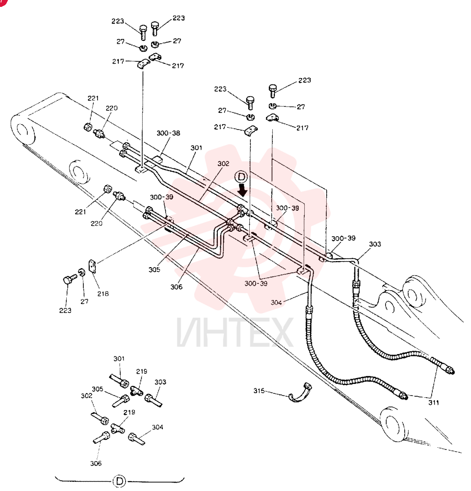 ARM ASSY, 2.98M 24100J15109F6 (1)