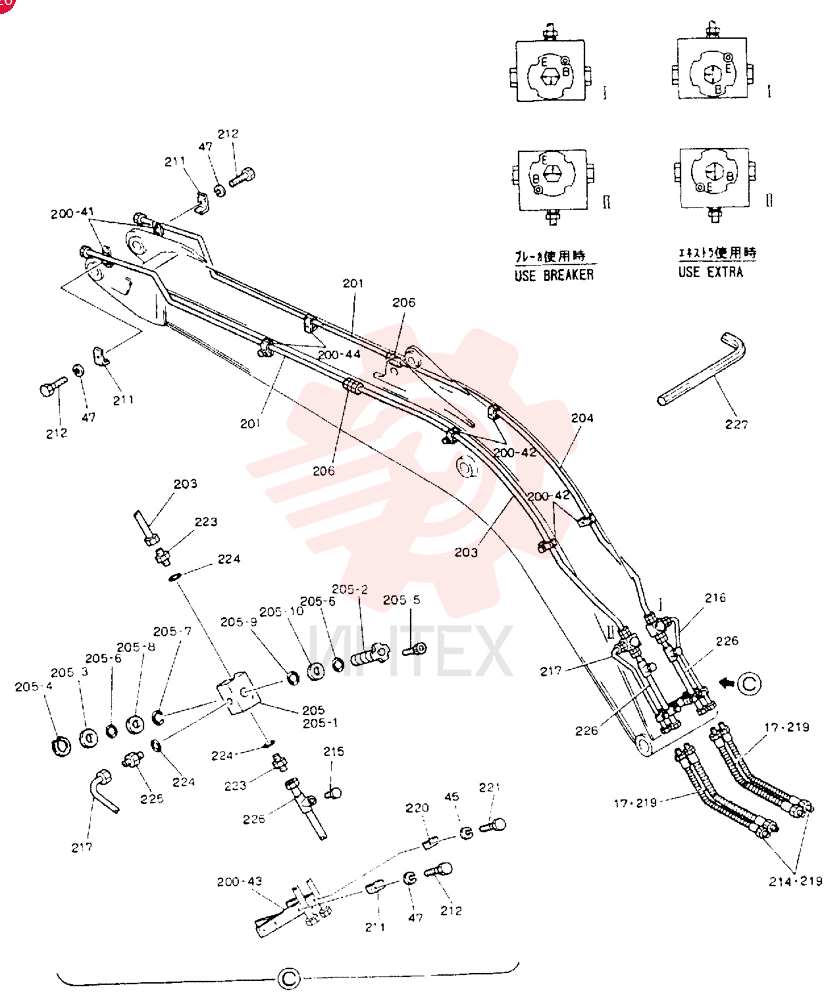 BOOM ASSY, 6.02M 24100J15106F3 (1)