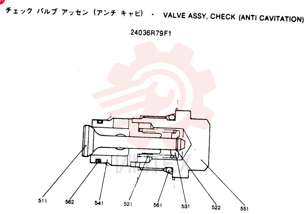 CHECK VALVE 24036R79F1