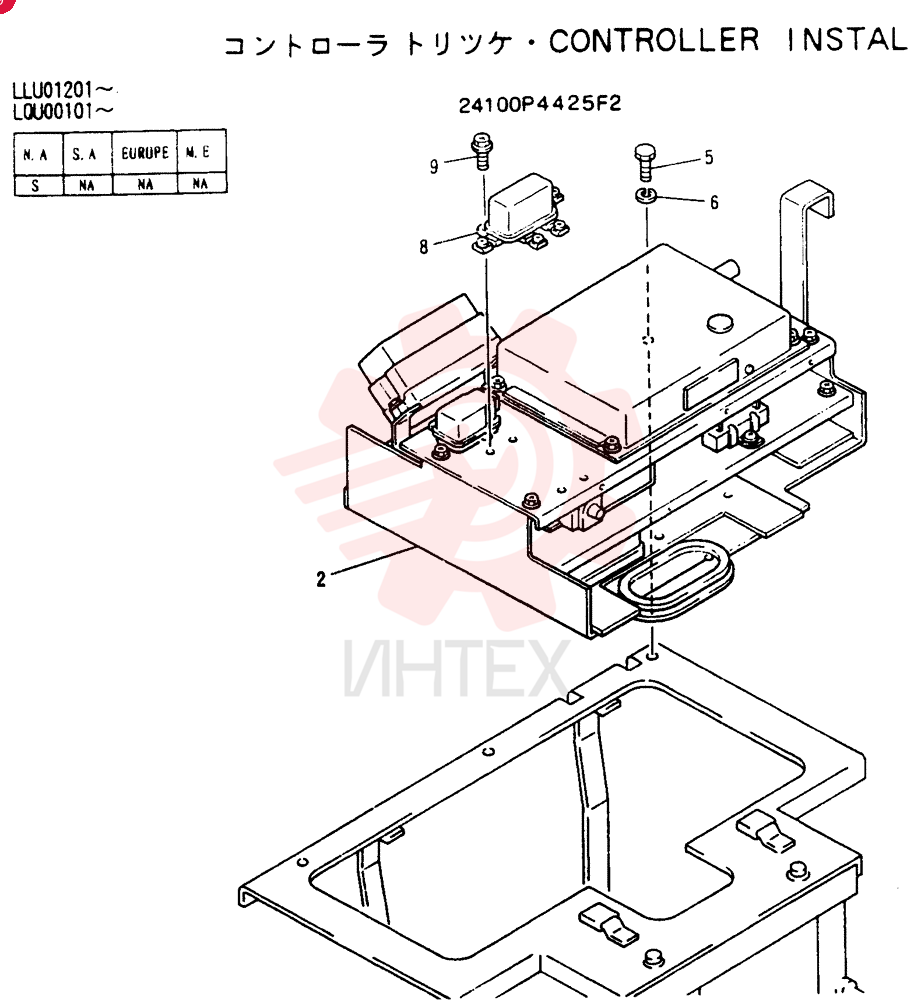CONTROLLER INSTAL 24100P4425F2