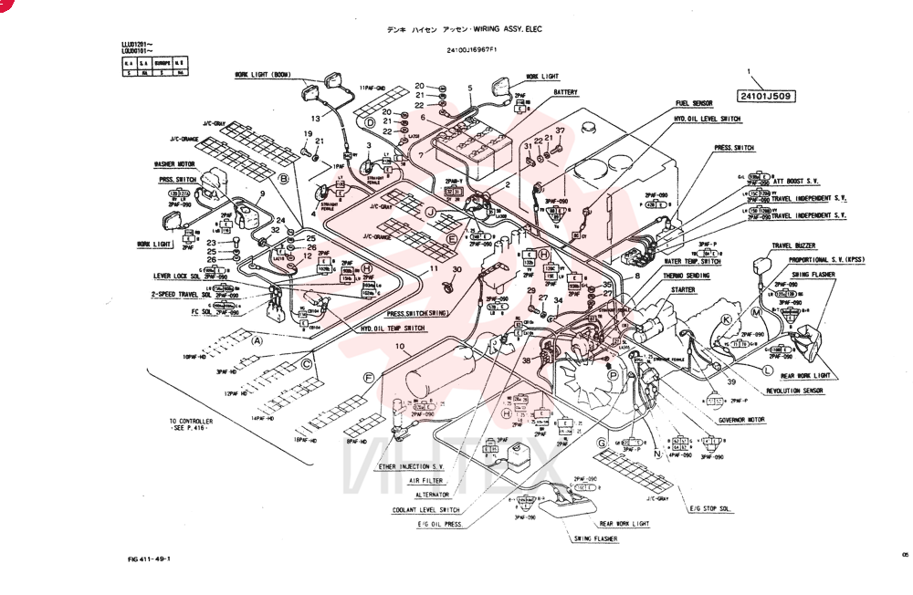 ELEC WIRING ASSY 24100J16967F1 (2)