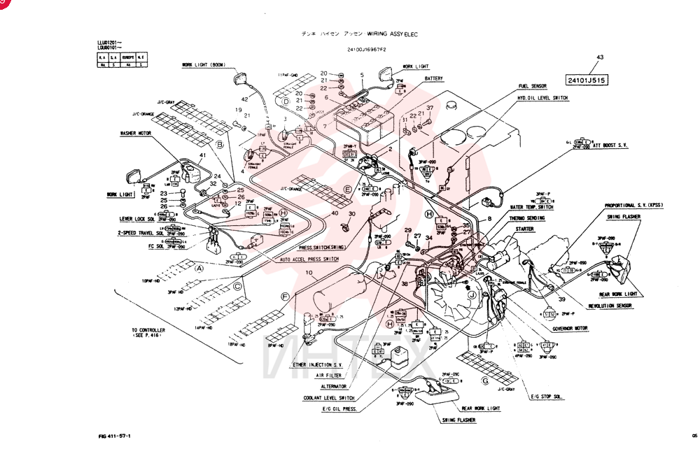 ELEC WIRING ASSY 24100J16967F2 (2)