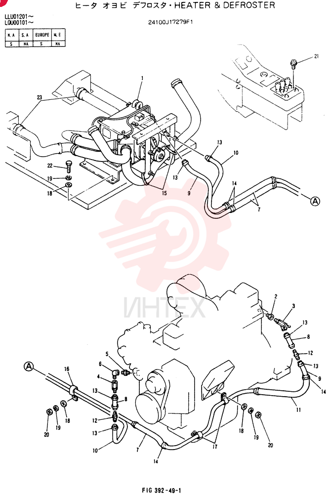 HEATER & DEFROSTER 24100J17279F1
