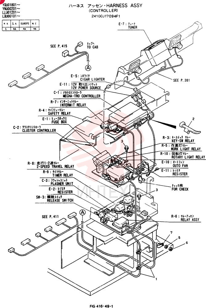 WIRE HARNESS 24100J17094F1
