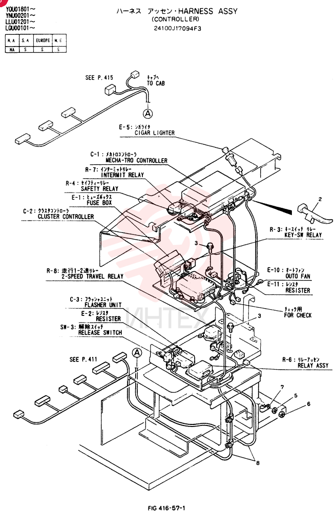 WIRE HARNESS 24100J17094F3