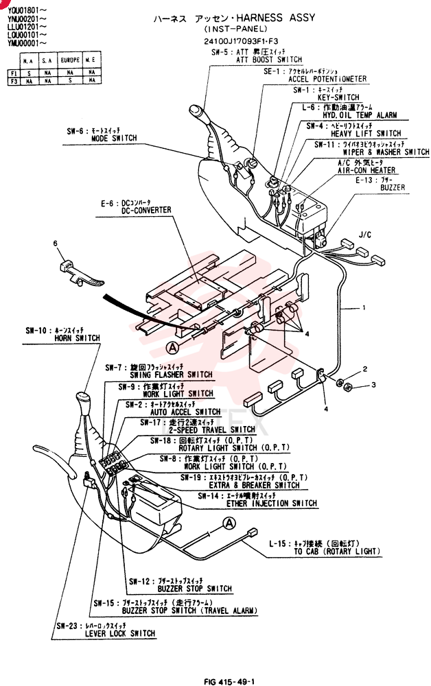 WIRE HARNESS 24100J17093F1