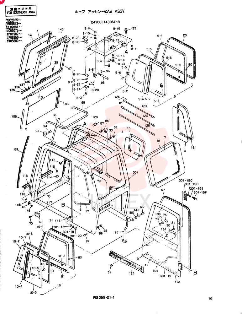 CAB ASSY 24100J14396F19