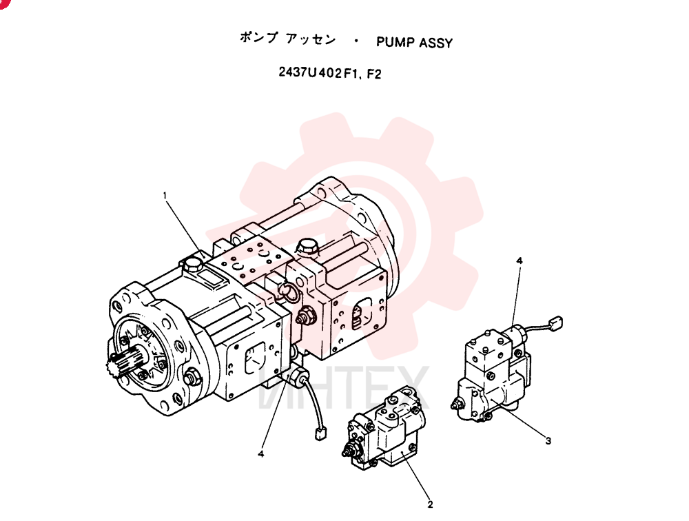 PUMP 2437U402F1