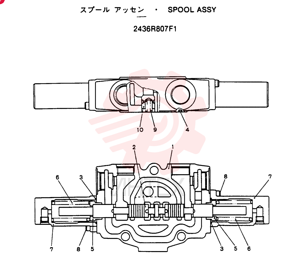 SPOOL 2436R807F1
