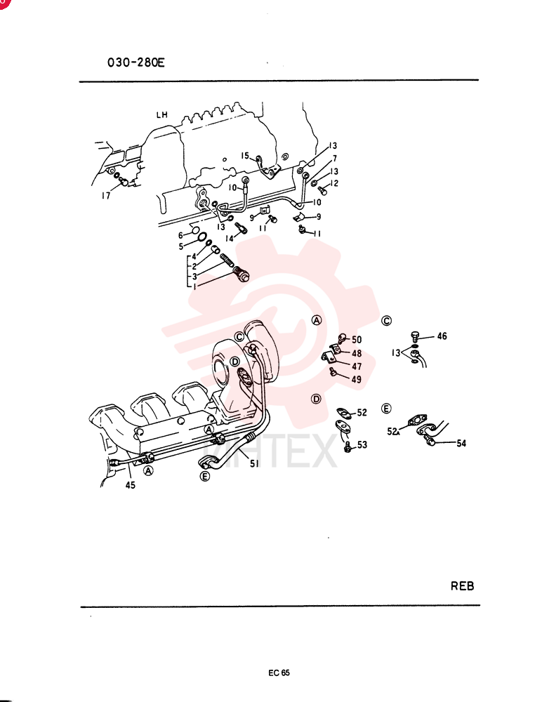 INTAKE VALVE GUIDE VAME034545
