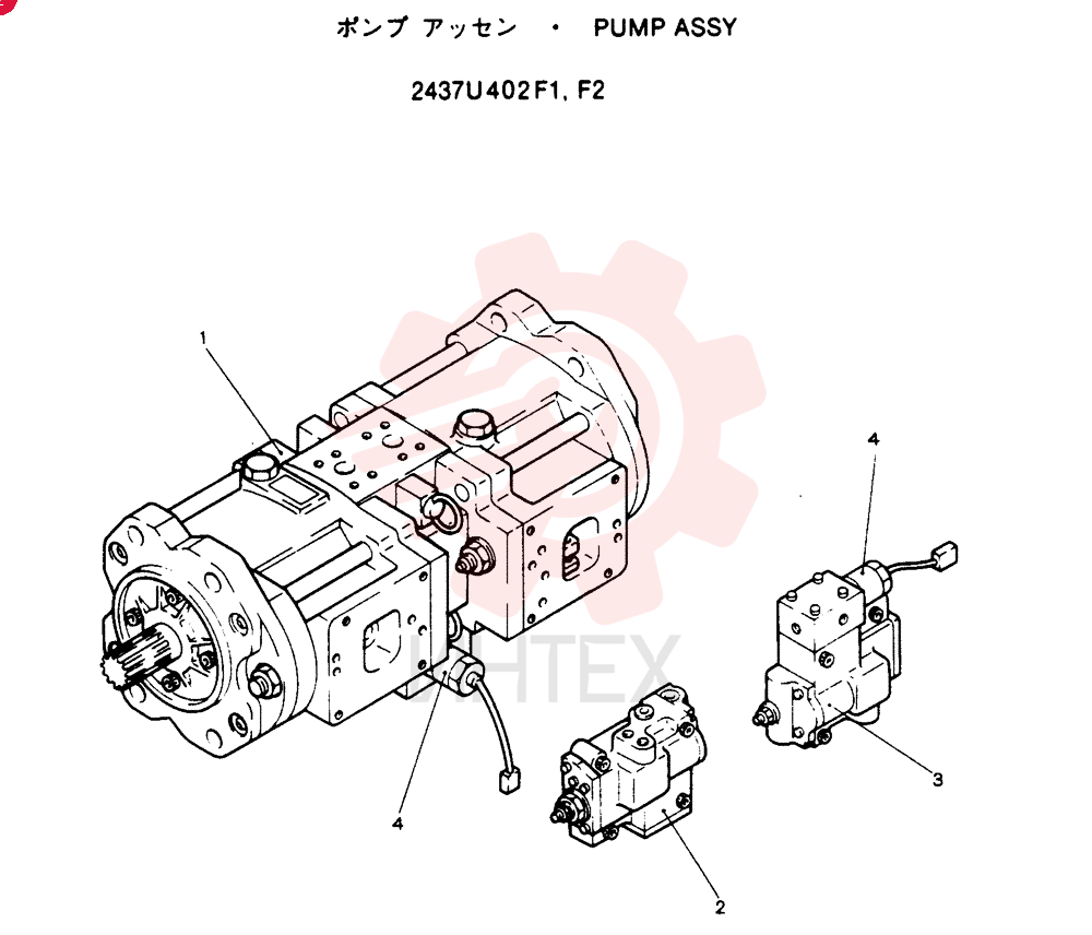 PUMP 2437U402F1